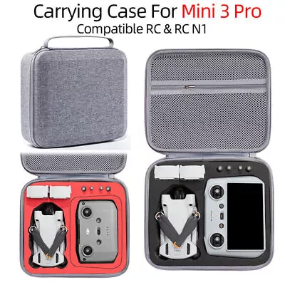$10.71 • Buy Shockproof Travel Case For DJI Mini 3 PRO Drone Controller RC&RC N1 Storage Bag