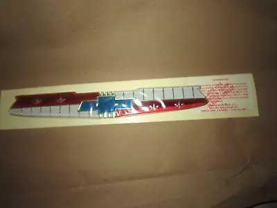$101.01 • Buy Vintage Danchuk - Hood & Trunk Emblem For 1955 Chevy Belair New In Package USA!