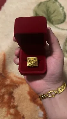 24 K Gold Ring • $2600