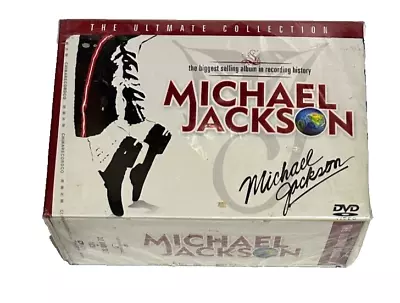 Rare 2008 Michael Jackson The Ultimate Collection 32 Dvd Set Brand New • $74.99
