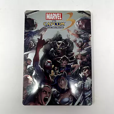 Marvel Vs. Capcom 3: Fate Of Two Worlds Steel Book (Xbox 360) CIB &Tested • $24.99