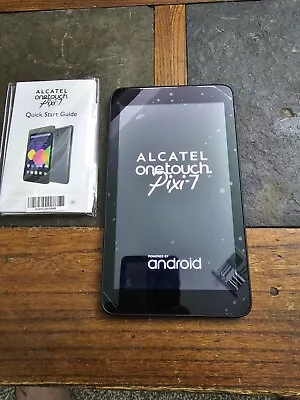 Alcatel One Touch Pixi 7 Tablet T-Mobile 4G Wifi Black 7  • $34.95