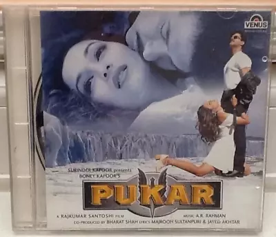 PUKAR : Film Soundtrack CD Bollywood Hindi Music A R Rahman Venus VCDR-836 • £4.99