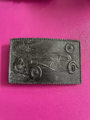 Vintage Cabriolet A Mercedes Benz Belt Buckle Car Automobile • $25