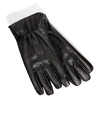 $175 Kenneth Cole Reaction Men'S Black Casual Dress Warm Winter Gloves Size Xl • $9.18