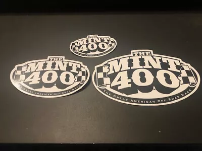 THE MINT 400 Decal Sticker Set 3pcs Offroad Utv Bitd Racing Rzr Polaris Atv • $4.95