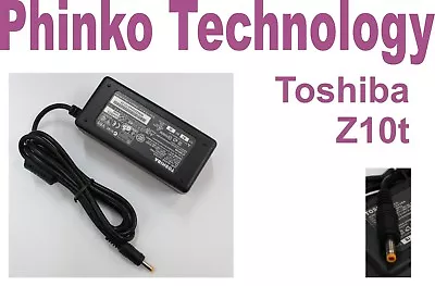 NEW Power AC Adapter Supply Charger For TOSHIBA PORTEGE Z10t-A (PT132A-00F00T) • $33