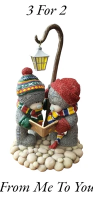 £20.99 • Buy Me To You Tatty Teddy Bear Figurine Silent Night 2004 Collectors Ornament 
