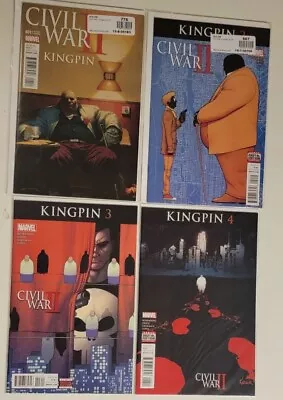 Marvel Civil War II Kingpin #1-4 Full Run (2016 Marvel) #1 RARE VARIANT • $15