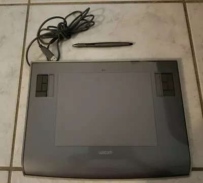 Wacom PTZ-630 6x8  Intuos 3 USB Graphics Tablets Model With A Small Pen • $69.99