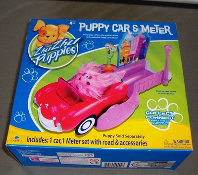 £2 • Buy Zhu Zhu Puppies  , Puppy Car & Meter Set By Character Options 