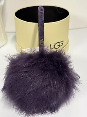 UGG Nightshade Toscana Shearling Earmuffs Wired Headphones W/ Mic NEW • $79.99