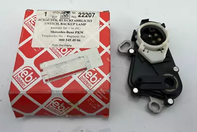 Mercedes FEBI Reverse Light Neutral Safety Switch 0005454906 W123 W126 R107 W124 • $45