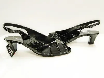 £14.99 • Buy Zodiaco Womens Clasic Slingback Heel Shoes - UK 8 / EU 41 - (7492P)