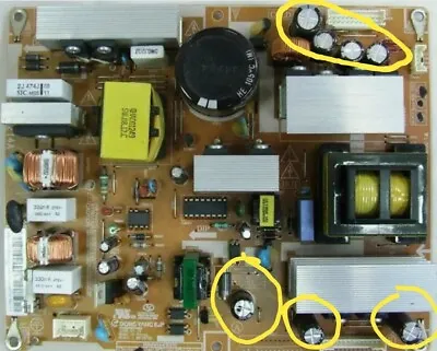 SAMSUNG BN44-00214A Repair Kit - Capacitors Power Board LCD TV LE32A457C1D 32  • £8.99