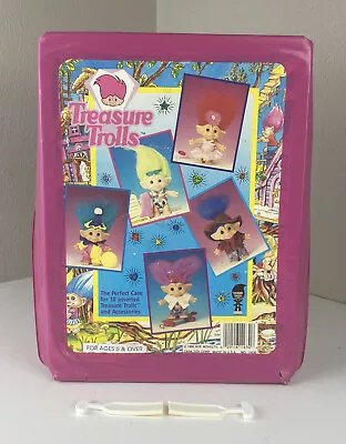 Treasure Trolls Case Vintage 1992 No Trays Broken Handle • $14.99