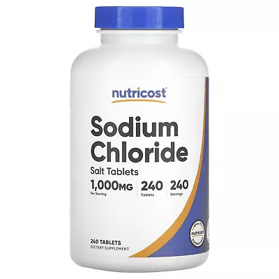 Sodium Chloride 1000 Mg 240 Tablets • $16.64
