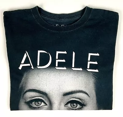 ADELE Live 2017 Black AUS/NZ Concert Tour T-Shirt - Size M • $19