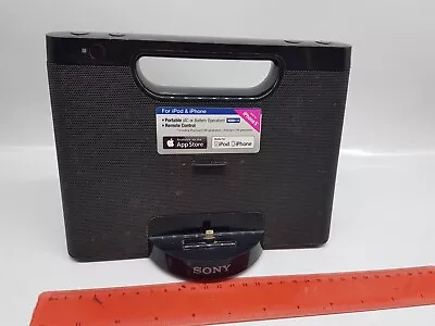 $34.95 • Buy Sony Ipod / Iphone Speaker Dock RDP-M7iPN