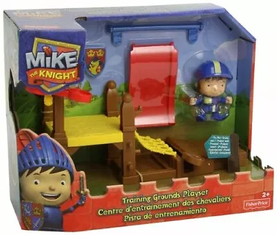 Fisher-Price Mike The Knight Training Grounds Kids Toy Playset NEW • £14.50