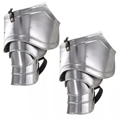 Set 18g Medieval Knights Crusader Pauldron Siege Warfare Armor Battle Replica • $78.29