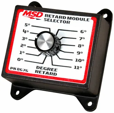 MSD Ignition 8676 Timing Retard Control Selector Switch Module - 0-11 Degrees • $122.95