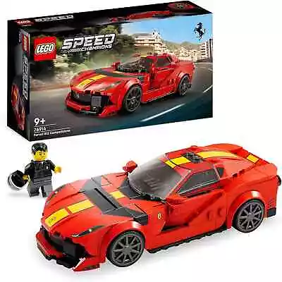 LEGO Speed Champions Ferrari 812 Competizione Sports Car Toy Model Race Car New • £14.99