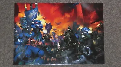 Games Workshop Warhammer 40000 Imperium Ultramarines Art Print A4 Artwork New • £11.99