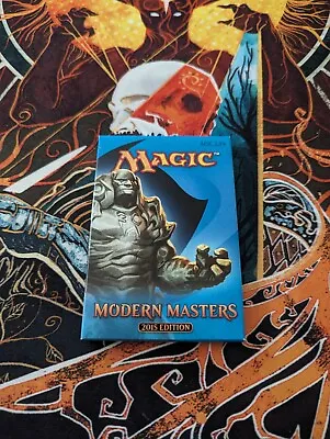 1 (one) 2015 MTG MODERN MASTERS - Magic The Gathering Booster Pack • $20.59
