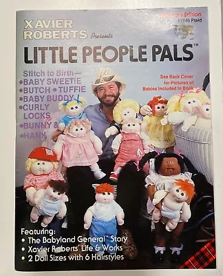 Xavier Roberts Little People Pals Doll Patterns Collector's Edition  #7546 Uncut • $9.99