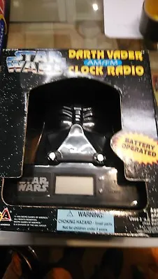 Star Wars Mga Darth Vader Am.fm Clock Radio • £29.99