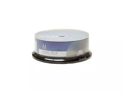 M-Disc 25GB White Inkjet Printable Permanent Data Archival Media Blu-ray BD-R 25 • $112.99