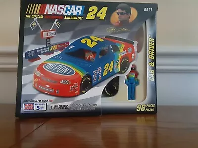 1999 NASCAR Mega Bloks Jeff Gordon 96 Piece Building Block Car Set • $12.79