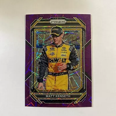 Matt Kenseth 2023 Panini Prizm Purple Velocity Prizm /199 #46 DeWalt Toyota • $0.99