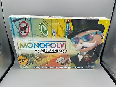 Hasbro Monopoly For Millennials Edition Board Game New • $14.99