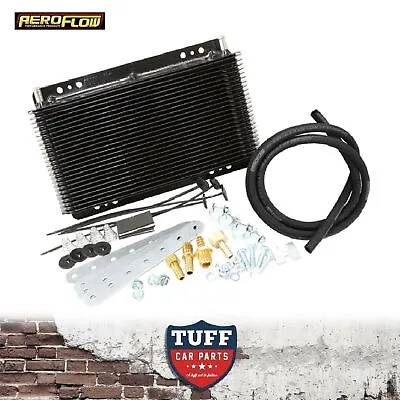 Aeroflow Heavy Duty Transmission Oil Cooler Kit 11  X 6  X 1.5  With 3/8  Barb • $164.95