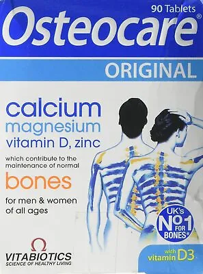 £10.95 • Buy Vitabiotics Osteocare -90 Tablets