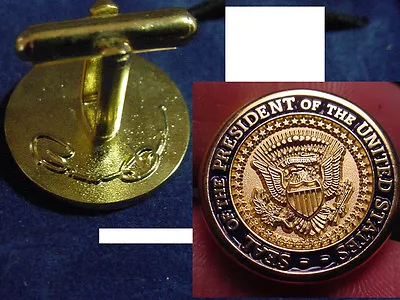 $35.99 • Buy Pair Of  New  Presidential Barack Obama Cufflinks   Diecast