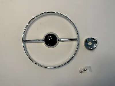 VW Volkswagen Bus T1 Type 1 T2 Type 2 Steering Wheel Horn Ring And Button KIT • $138
