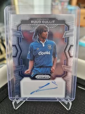 Ruud Gullit Autograph Chelsea  2023-24 EPL Prizm  • £27