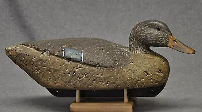 ONTARIO DECOYS R.D. HENDERSON NY Mallard Hen Duck Decoy Original Paint CORK • $79.99