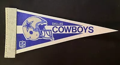 Dallas Cowboys NFL Mini Pennant - 9  X 4  Football Pennent  • $4.95