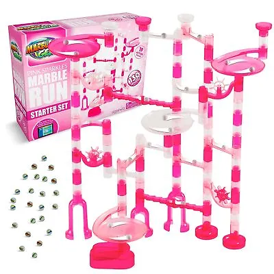 Marble Genius Marble Run Starter Set STEM Toy For Kids Ages 4-12 - 130 Comple... • $69.11