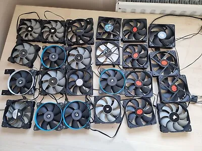 Corsair 120 Mm Case Fans Joblot X13 And Others  • £25