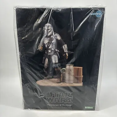 Kotobukiya Star Wars The Mandalorian And Child 1:7 Scale ARTFX Statue • $109.99