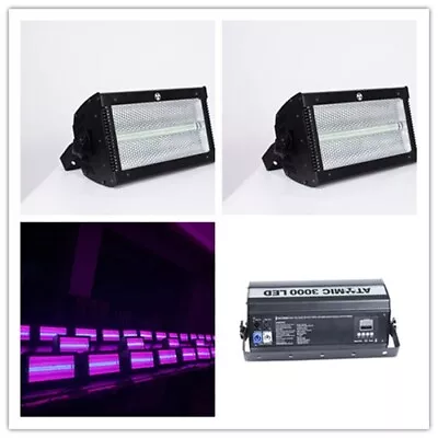 4PCMartin Stage Strobe Light Strobe 3000W RGB+cold White  Martin Atomic 3000 Led • $1688