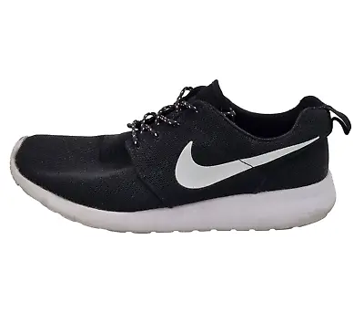Nike Roshe Run Men's Sneakers In Black White Size US 11 UK 10 EUR 45 • $49.99