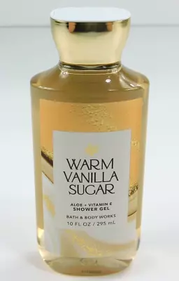 Bath & Body Works Warm Vanilla Sugar Liquid Shower Gel 10oz NEW! • £6.75