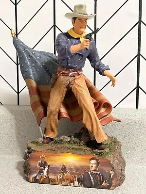  Protector Of Freedom  John Wayne: American Hero Sculpture Collection NIB W/COA • $145