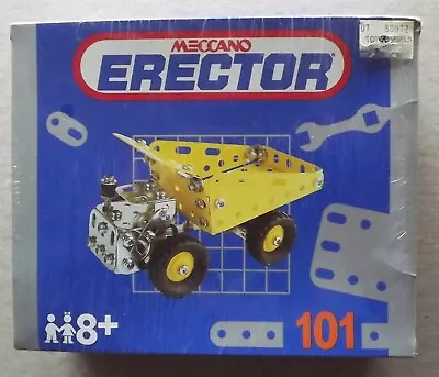 Vintage Meccano Erector Metal Construction Set #101 Dump Truck NEW • $25.99